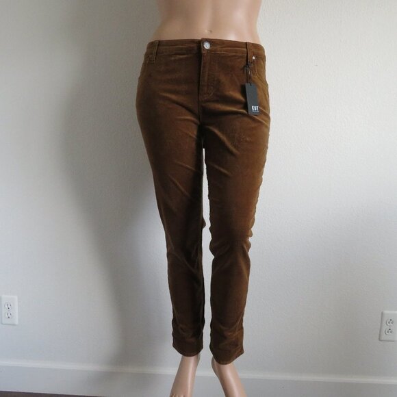 KUT from the KLOTH Jeans Women Boyfriend CORDUROY Plus Size 24W NWT - Picture 3 of 3